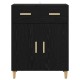 Sonata Bufet Stejar negru 34 x 69.5 x 89 cm Lemn prelucrat