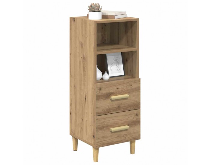 Sonata H Служебен шкаф дъб артизан 34 x 34.5 x 90 см Инженерно дърво