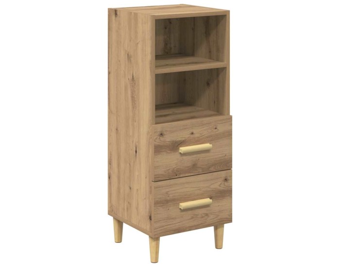 Sonata Bufet stejar artizanal 34 x 34.5 x 90 cm Lemn prelucrat