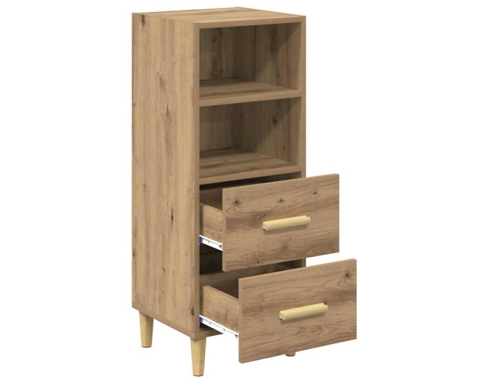 Sonata Bufet stejar artizanal 34 x 34.5 x 90 cm Lemn prelucrat