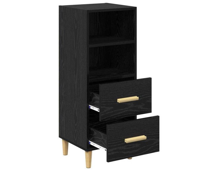Sonata Bufet Stejar negru 34 x 34.5 x 90 cm Lemn prelucrat