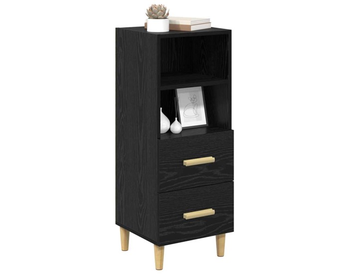 Sonata Bufet Stejar negru 34 x 34.5 x 90 cm Lemn prelucrat
