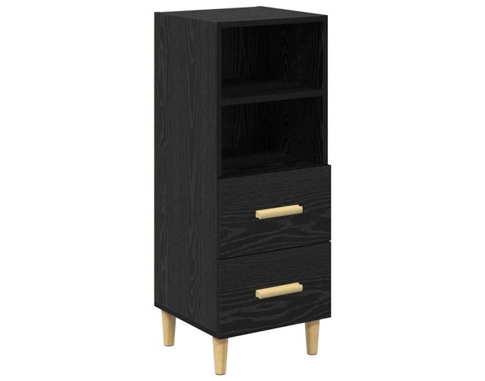 Sonata Bufet Stejar negru 34 x 34.5 x 90 cm Lemn prelucrat