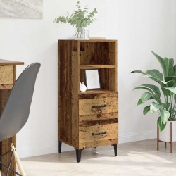 Sonata H Служебен шкаф Старо дърво 34 x 34.5 x 90 см Инженерно дърво - Corpuri, vitrine, biblioteci modulare