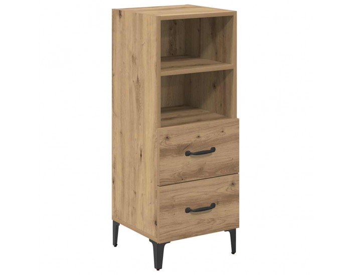 Sonata H Служебен шкаф дъб артизан 34 x 34.5 x 90 см Инженерно дърво