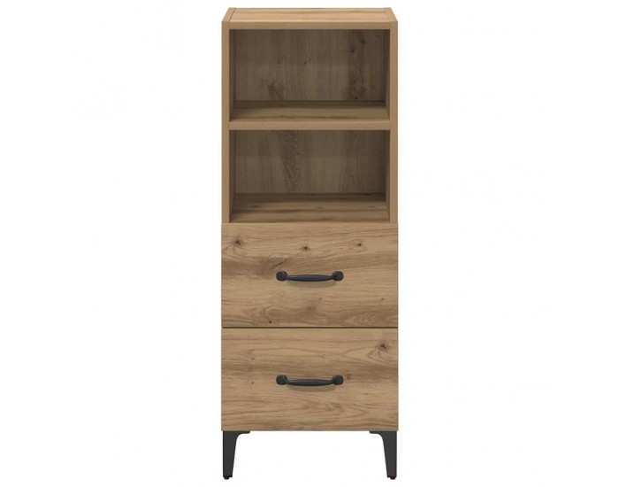 Sonata H Служебен шкаф дъб артизан 34 x 34.5 x 90 см Инженерно дърво