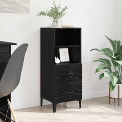 Sonata H Служебен шкаф Черен дъб 34 x 34.5 x 90 см Инженерно дърво - Corpuri, vitrine, biblioteci modulare