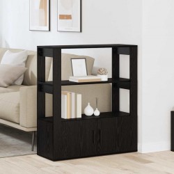 Sonata H Служебен шкаф Черен дъб 30 x 80 x 90 см Инженерно дърво - Corpuri, vitrine, biblioteci modulare