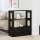 Sonata H Служебен шкаф Черен дъб 30 x 80 x 90 см Инженерно дърво