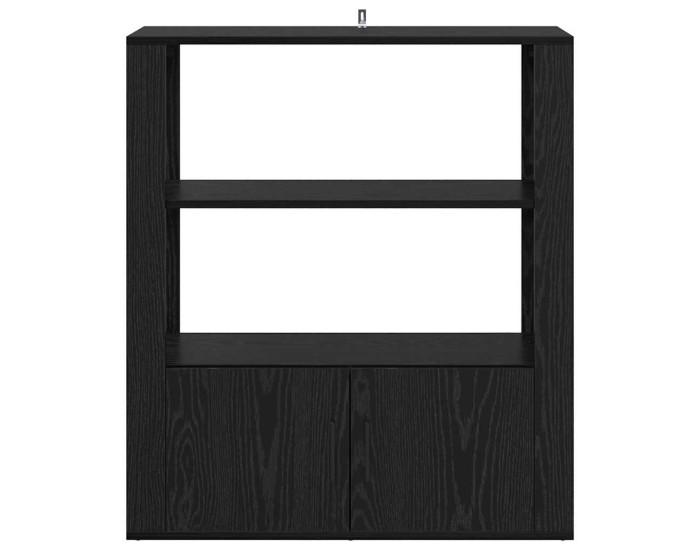 Sonata Bufet Stejar negru 30 x 80 x 90 cm Lemn prelucrat