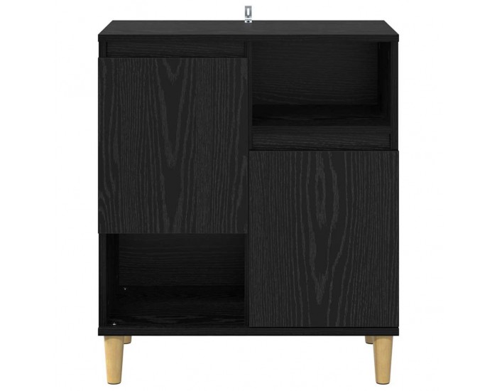 Sonata H Служебен шкаф Черен дъб 35 x 60 x 70 см Инженерно дърво