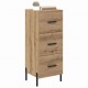 Sonata H Служебен шкаф дъб артизан 34 x 34.5 x 90 см Инженерно дърво