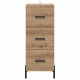 Sonata H Служебен шкаф дъб артизан 34 x 34.5 x 90 см Инженерно дърво