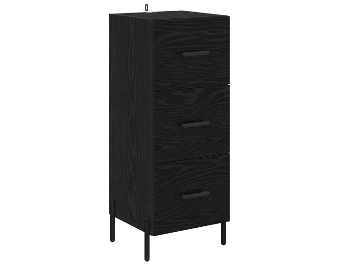 Sonata Bufet Stejar negru 34 x 34.5 x 90 cm Lemn prelucrat
