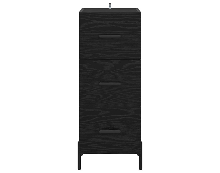 Sonata Bufet Stejar negru 34 x 34.5 x 90 cm Lemn prelucrat