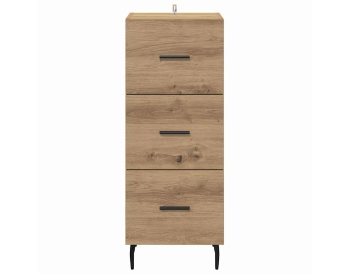 Sonata Bufet stejar artizanal 34 x 34.5 x 90 cm Lemn prelucrat