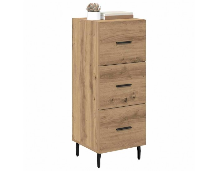 Sonata H Служебен шкаф дъб артизан 34 x 34.5 x 90 см Инженерно дърво