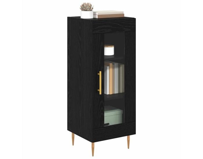 Sonata Bufet Stejar negru 34 x 34.5 x 90 cm Lemn prelucrat