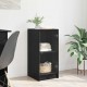 Sonata H Служебен шкаф Черен дъб 35 x 37 x 76 см Инженерно дърво