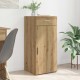 Sonata H Служебен шкаф Черен дъб 42.5 x 40 x 93 см Инженерно дърво