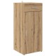 Sonata Dulap de depozitare cu sertar Stejar Negru 40 x 42,5 x 93 cm