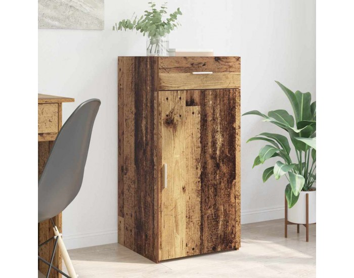 Sonata H Служебен шкаф Старо дърво 42.5 x 40 x 93 см Инженерно дърво