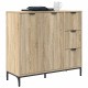 Sonata Bufet Stejar Sonoma 89,5 x 33 x 82 cm Lemn prelucrat