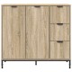 Sonata Bufet Stejar Sonoma 89,5 x 33 x 82 cm Lemn prelucrat