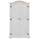 Sonata H Гардероб Corona бял 102x52x186 см бор масив
