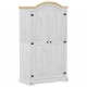 Sonata H Гардероб Corona бял 102x52x186 см бор масив