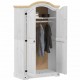 Sonata H Гардероб Corona бял 102x52x186 см бор масив