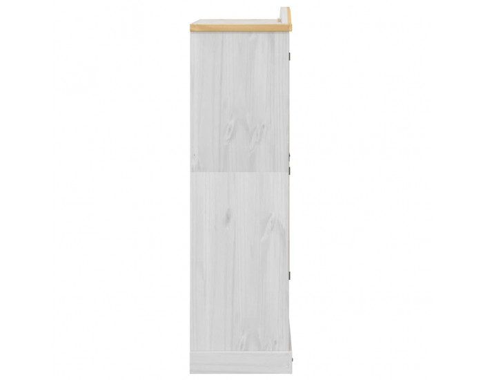 Sonata H Гардероб Corona бял 102x52x186 см бор масив