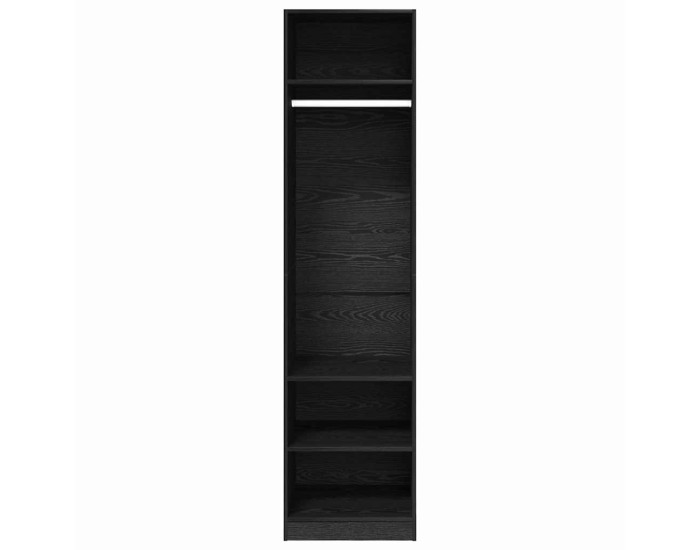 Sonata Dulap Stejar Negru 50 x 50 x 200 cm Lemn prelucrat