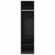 Sonata Dulap Stejar Negru 50 x 50 x 200 cm Lemn prelucrat