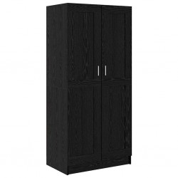 Sonata H Гардероб с рафт Черен дъб 82.5 x 51.5 x 180 см Инженерно дърво - Dulapuri