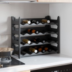 Sonata Raft de sticle de vin, pentru 24 sticle, PP, stivuibil