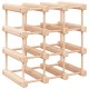 Sonata Raft de vin pentru 12 sticle, 36x23x36 cm, lemn masiv de pin