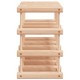 Sonata Raft de vin pentru 12 sticle, 36x23x36 cm, lemn masiv de pin