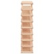 Sonata Raft de vin pentru 72 sticle, 90,5x23x90,5 cm, lemn masiv pin
