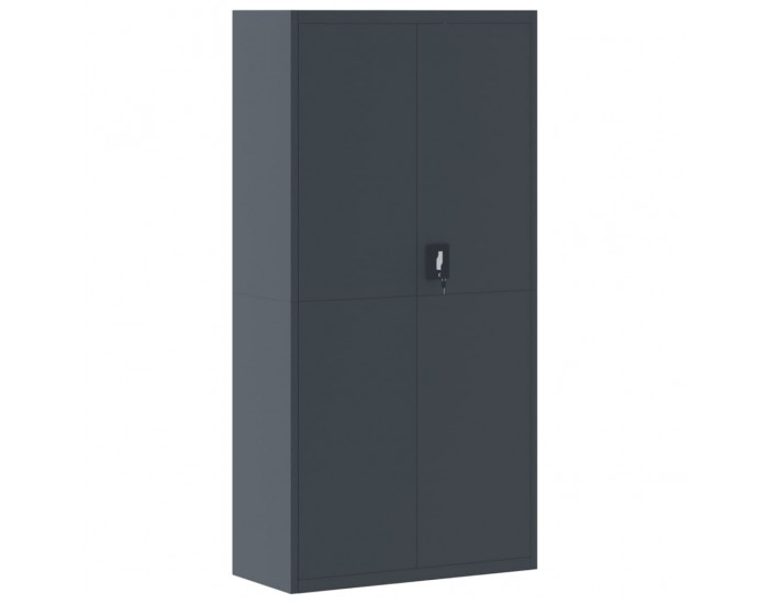 Sonata H Шкаф за папки антрацит 90x40x180 см стомана