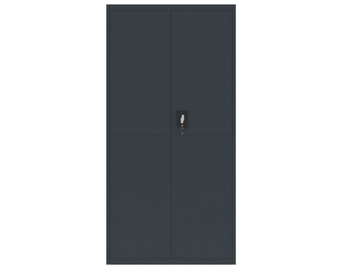 Sonata H Шкаф за папки антрацит 90x40x180 см стомана