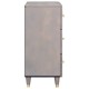 Sonata Bufet 2 buc. 60 x 33 x 75 cm Lemn de mango solid Gri