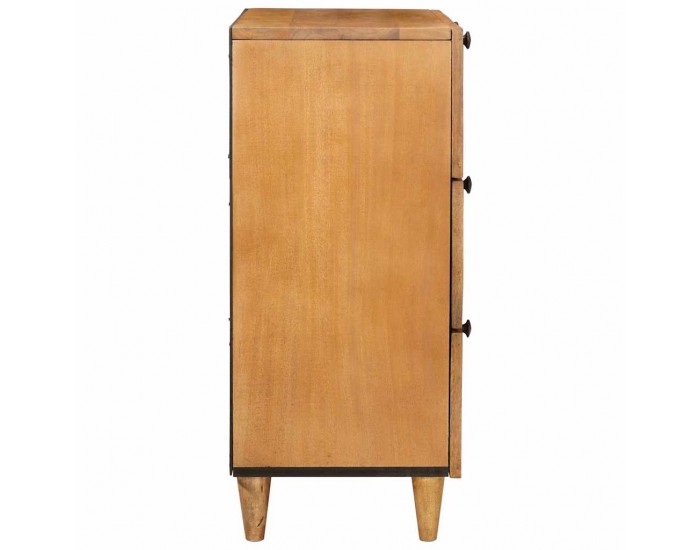 Sonata H Служебен шкаф Светлокафяво 60 x 33 x 75 cm мангово дърво масив
