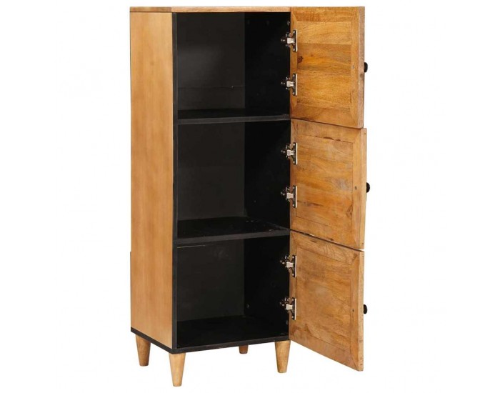 Sonata H Висок шкаф Светлокафяво 40 x 33 x 110 см мангово дърво масив