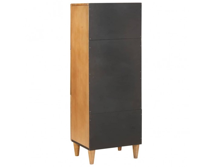 Sonata H Висок шкаф Светлокафяво 40 x 33 x 110 см мангово дърво масив