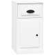 Sonata Dulap lateral cu sertar, alb, 40x50x75 cm, lemn prelucrat
