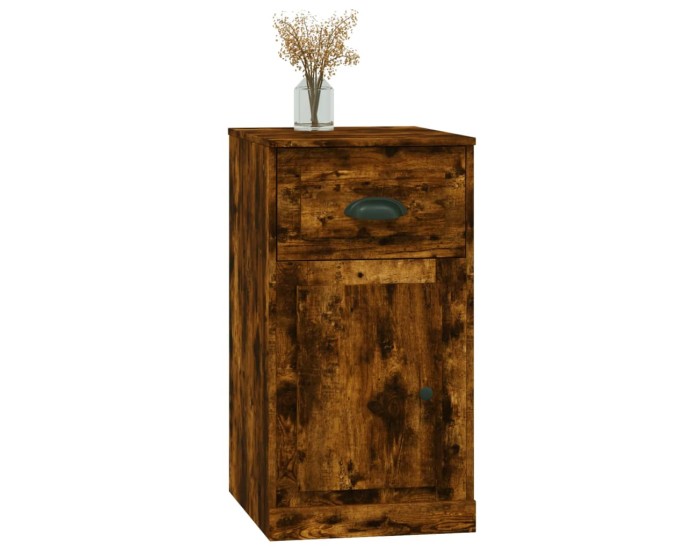 Sonata Dulap lateral, sertar, stejar afumat, 40x50x75cm lemn prelucrat