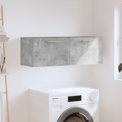 Sonata H Стенен шкаф, бетонно сив, 100x36,5x35 см, инженерно дърво - Dulapuri