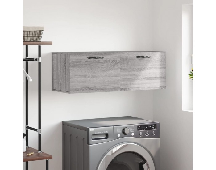 Sonata Dulap de perete, gri sonoma, 100x36,5x35 cm, lemn prelucrat