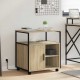 Sonata H Офис кабинет с зарядна станция дъб сонома 61 x 46 x 67 см